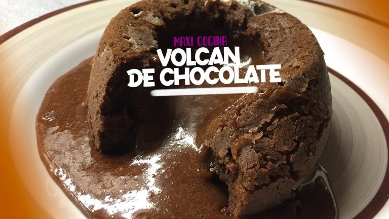 Crea un espectacular volcán de chocolate con estos moldes